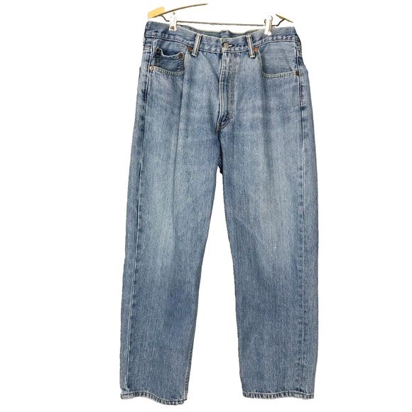 Levi's Other - Levi Strauss Men’s 36x29 Light Wash 550 Relaxed Fit Straight Leg Denim Jeans